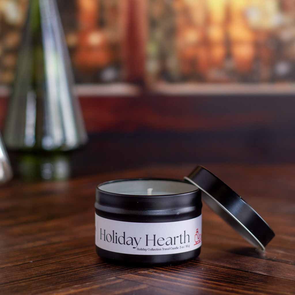 Holiday Hearth - 3 oz Travel Candle