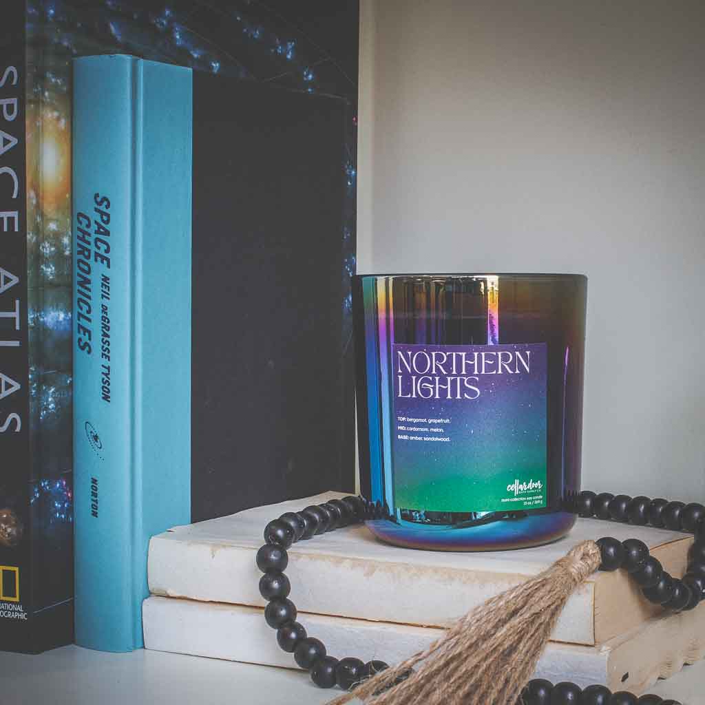 Northern Lights - 13 oz Wooden Wick Soy Candle
