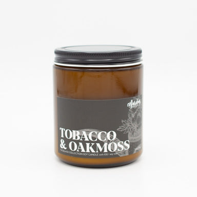 Tobacco & Oakmoss Soy Candle - Cellar Door Bath Supply Co.