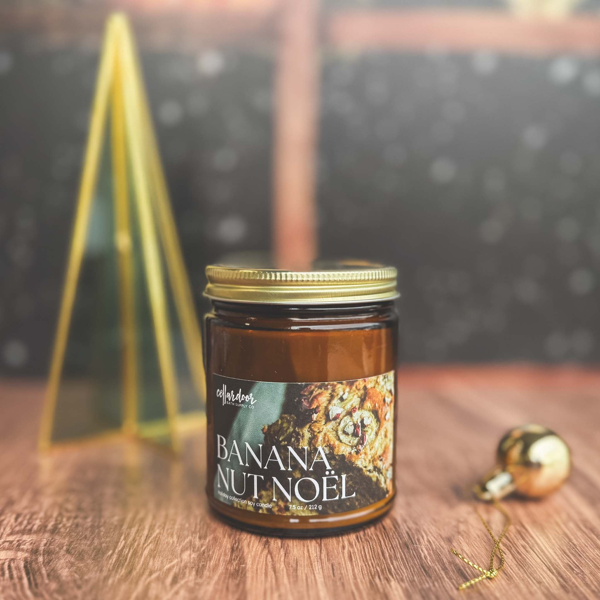 Banana Nut Noël - 7.5 oz Soy Candle