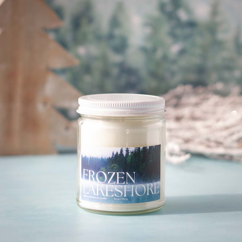 Frozen Lakeshore - 7.5 oz Soy Candle