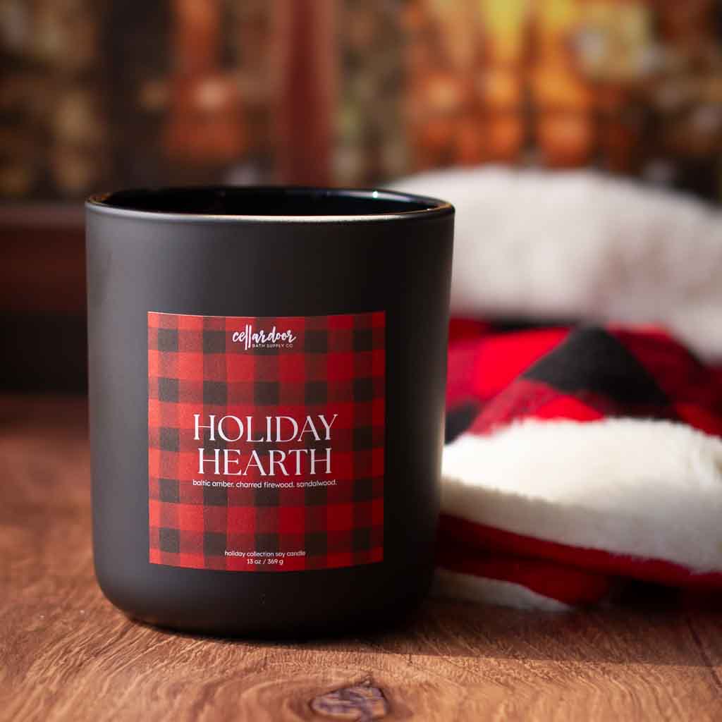 Holiday Hearth - 13 oz Double Wick Soy Candle