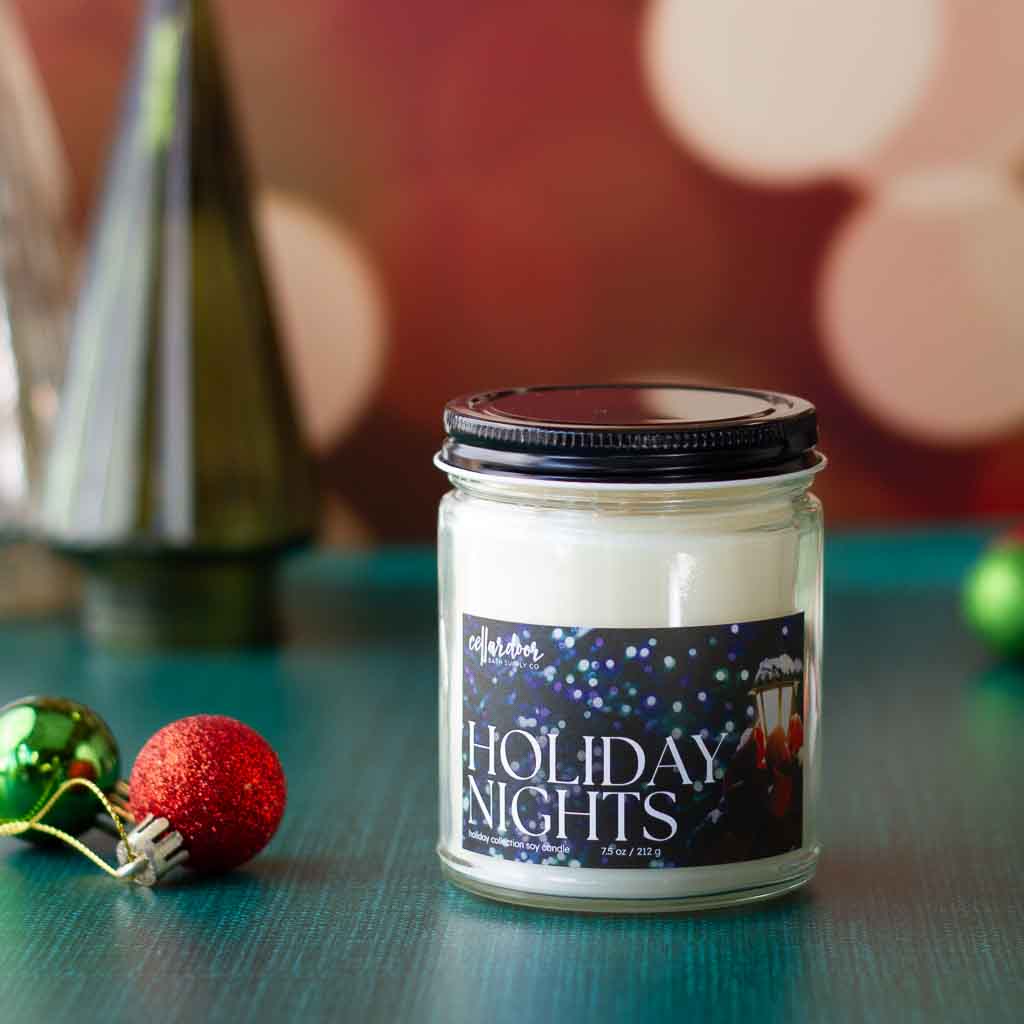 Holiday Nights - 7.5 oz Soy Candle