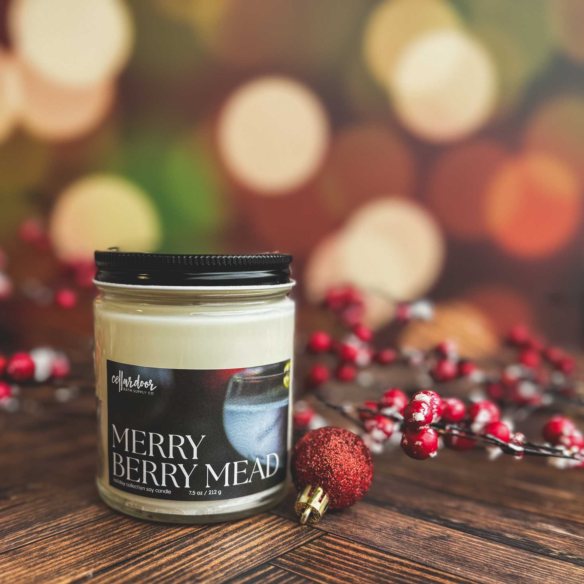 Merry Berry Mead - 7.5 oz Soy Candle