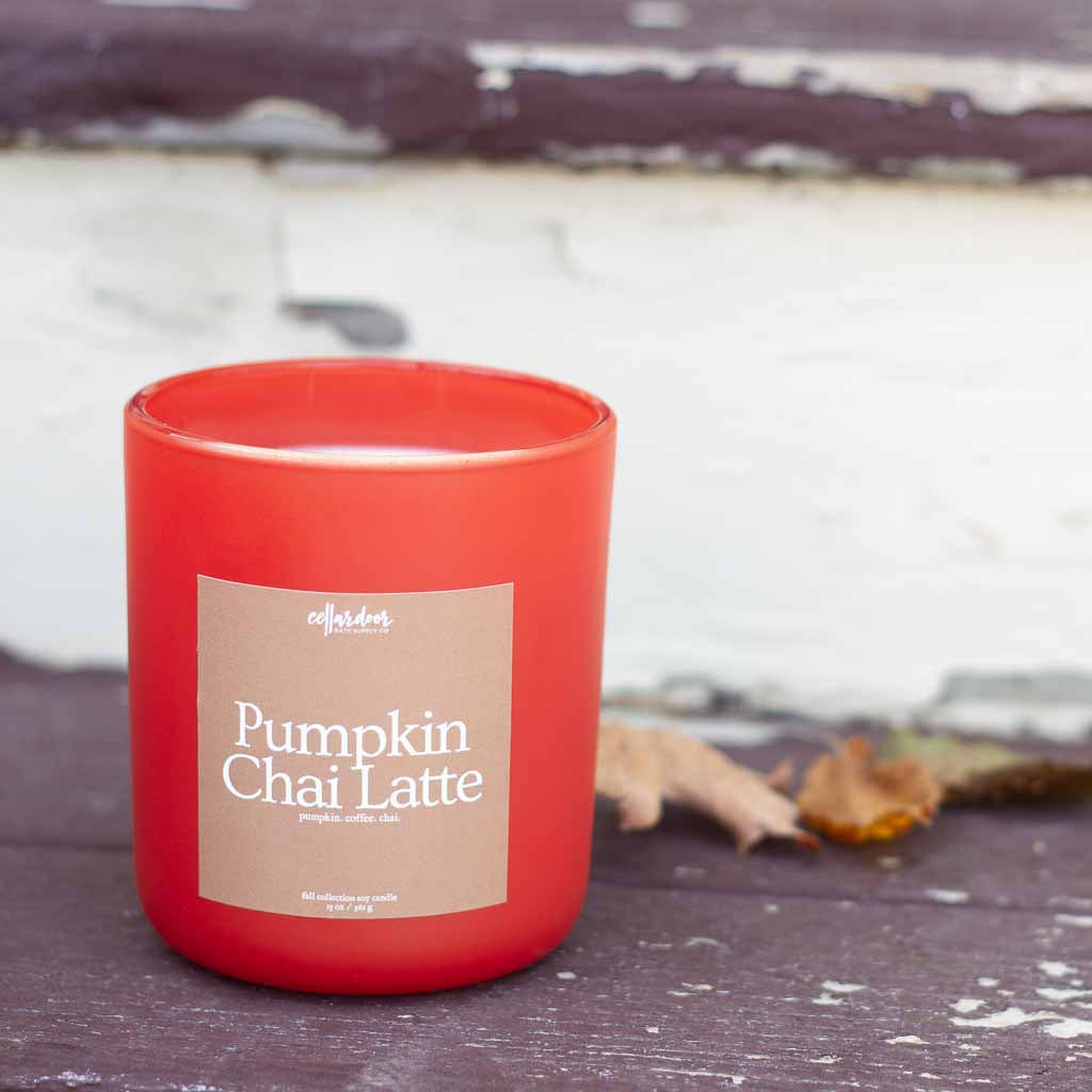 Pumpkin Chai Latte - 13 oz Double Wick Soy Candle