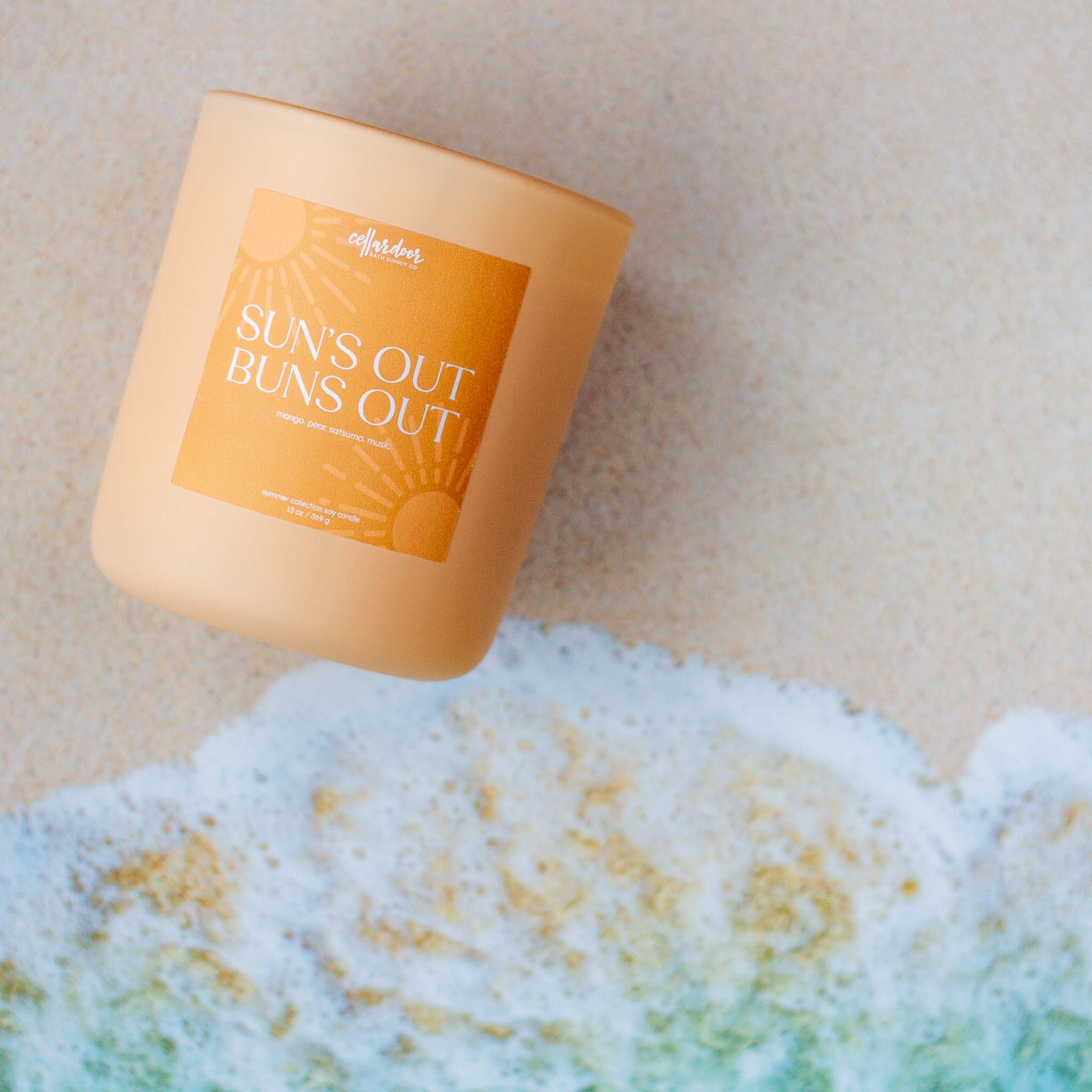 Sun's Out Buns Out - 13 oz Double Wick Soy Candle