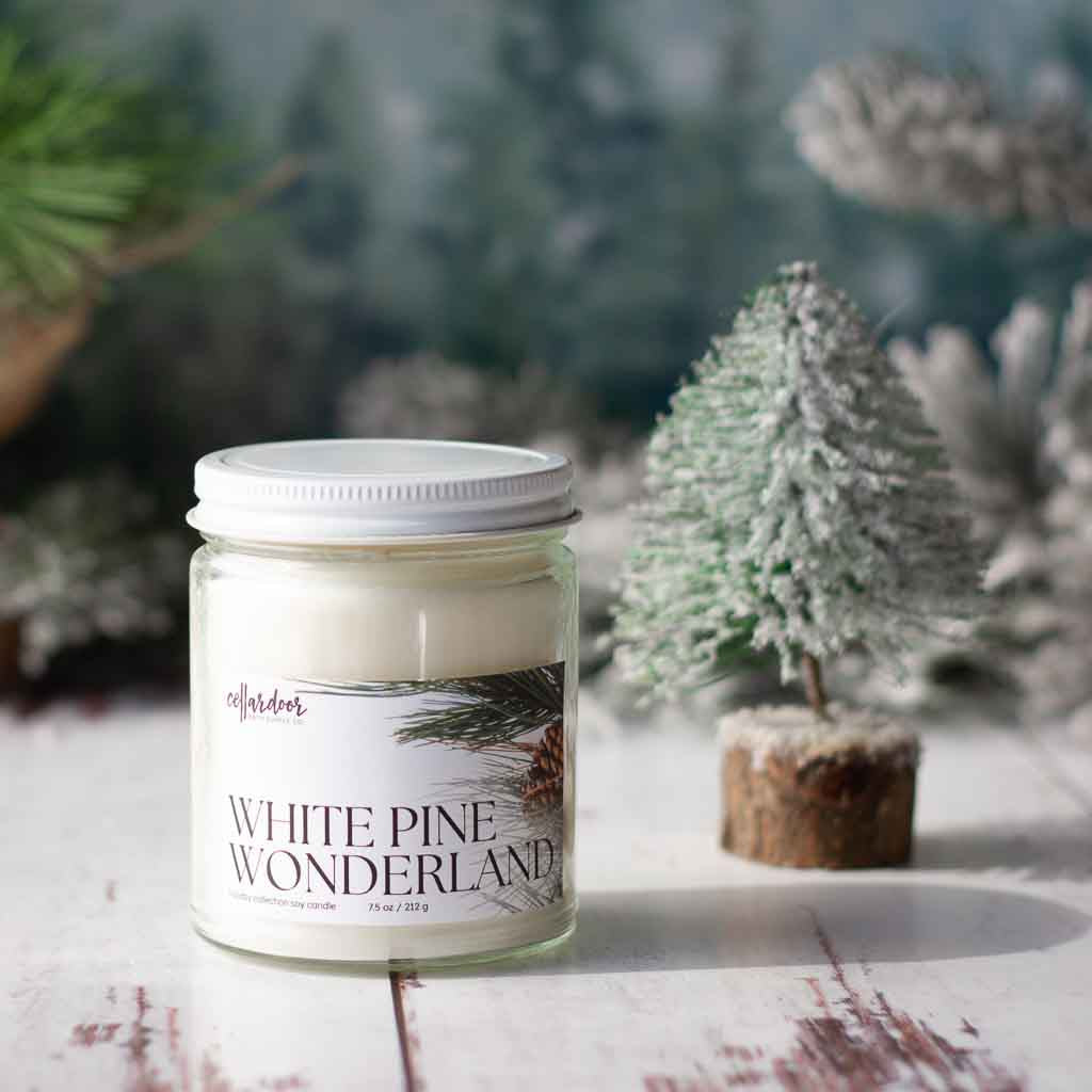 White Pine Wonderland - 7.5 oz Soy Candle