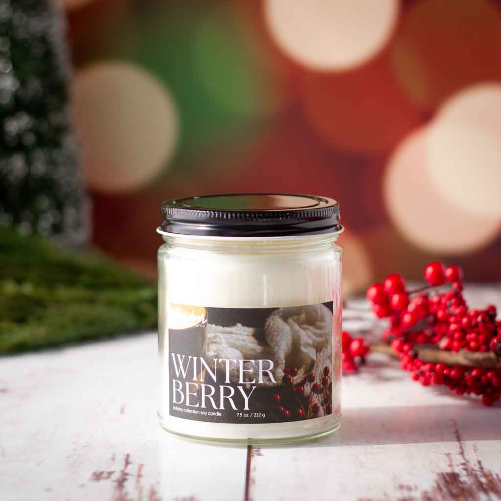 Winter Berry - 7.5 oz Soy Candle