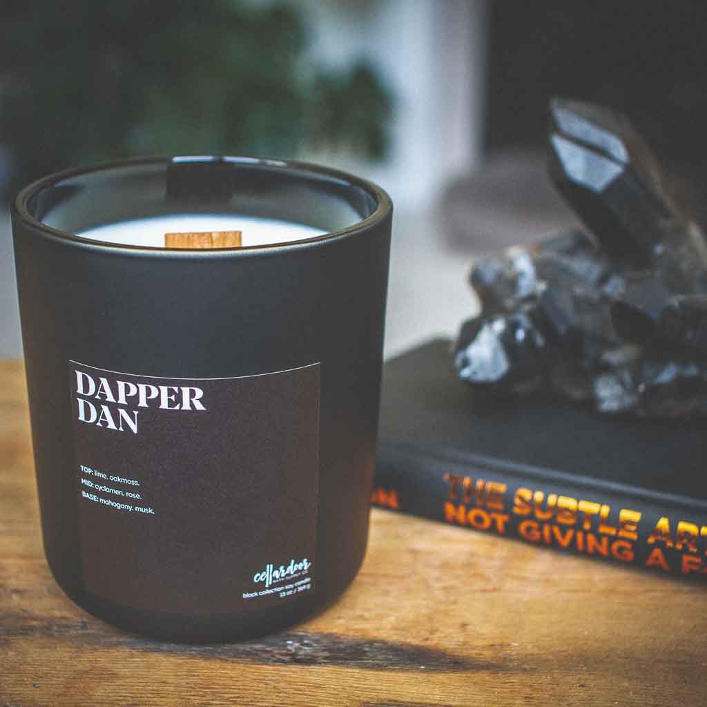 Dapper Dan - 13 oz Wood Wick Soy Candle