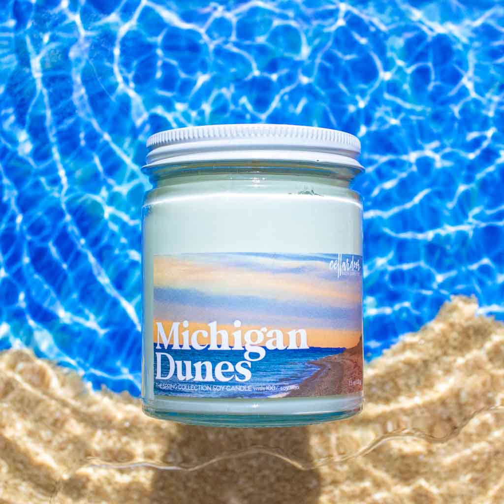 Michigan Dunes - 7.5 oz Soy Candle