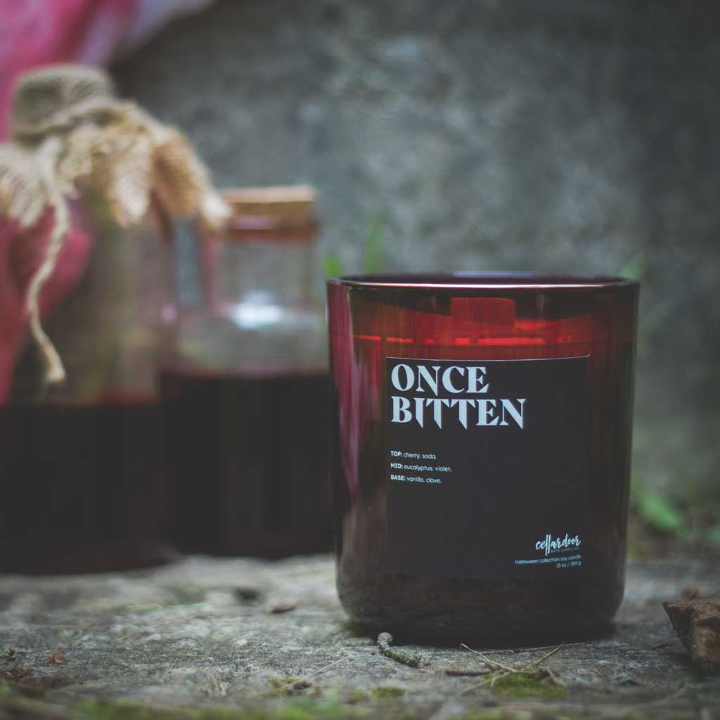 Once Bitten - 13 oz Wood Wick Soy Candle