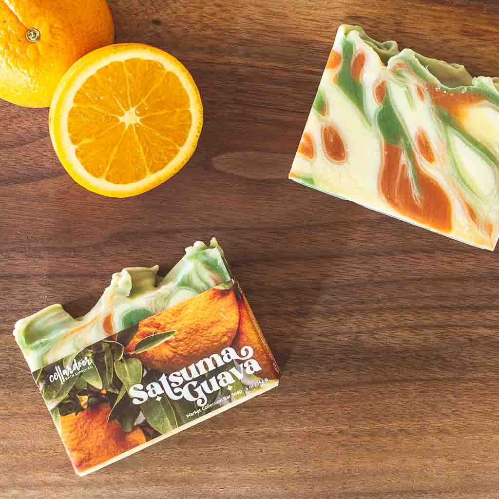 Cellar Door Satsuma Guava Bar Soap Cellar Door Bath Supply Co — Cellar Door Bath Supply Co.