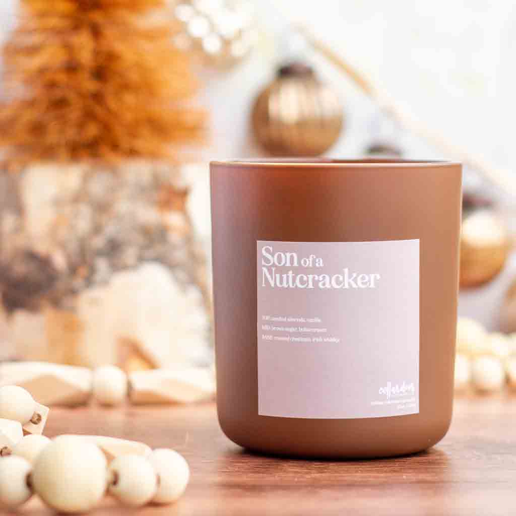 Son of a Nutcracker - 13 oz Wood Wick Soy Candle